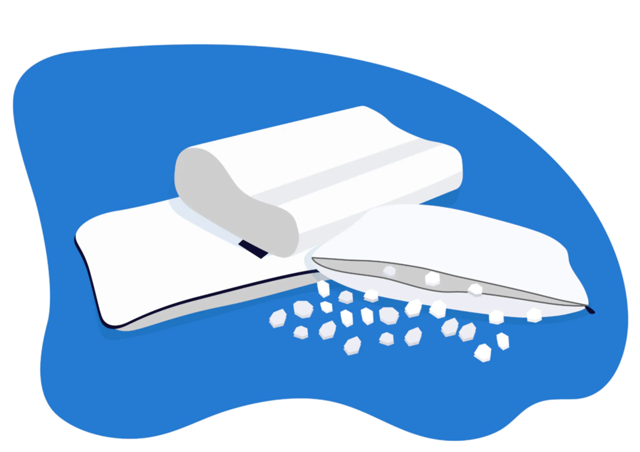 oreiller anti-transpiration